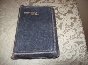Sacra Bibbia con aiuti illustrati.. 1935 con mappe. Massachusetts Bible Society - Foto 1 di 12
