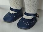 Shoes Navy Blue Strap For 18 in American Girl Doll Accessories Clothes