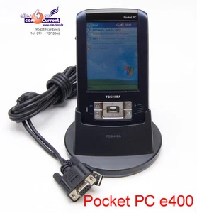 Pda Toshiba Pocket Pc E400 Win Mobile Mp3 Écran Tactile Sac Station D'Accueil A1 - Photo 1/1