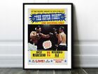 Muhammad Ali Classic Fight Posters  Boxing Wall Art Print  Cassius Clay Poster