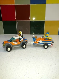 Lego City #7737 Coast Guard 4WD & Jet Scooter,100% complete, Rare, Retired Mint - Picture 1 of 10
