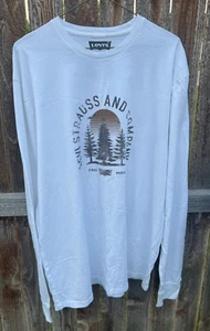 Levi's Men's Classic Fit Long Sleeve Graphic Logo Size XL - Picture 1 of 3