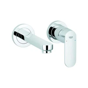 GROHE 2-Loch-WT-Batt. Eurosmart C 19381 Stichmaß 110 mm Ausladung 170 mm chrom - Bild 1 von 3