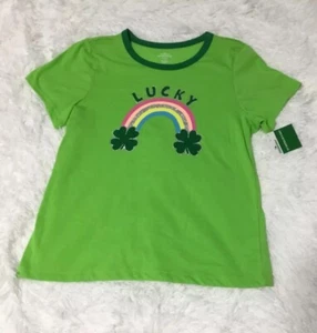 Way To Celebrate St. Patricks Day Green Short Sleeve Shirt Size XXL (18) NWT - Picture 1 of 6