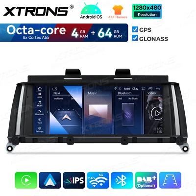 8.8" For BMW X3 F25 CIC 2011-2013 Android 14 Car Stereo Radio GPS Navi WiFi 64GB - Image 1 of 4