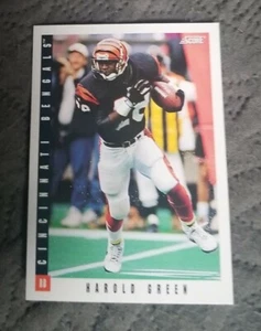 1993 Score Football #34 Harold Green - Cincinnati Bengals - Picture 1 of 2