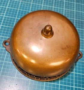 Antiguo timbre victoriano de bronce - Imagen 1 de 7
