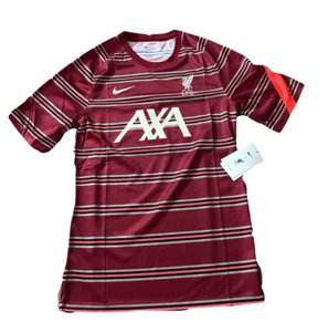 NWT New Liverpool FC Nike Pre Match Performance Size Small Jersey - Picture 1 of 3