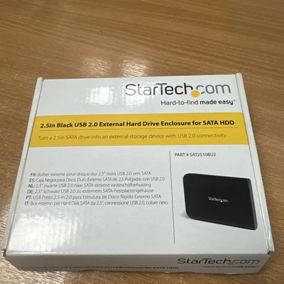 StarTech.com 2.5in USB 3.0 SSD SATA Hard Drive Enclosure  brand new, - Image 1 of 4