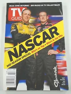 TV Guide magazine NASCAR COVER Matt Kenseth Kurt Busch racing Jul 5 2003 issue - Picture 1 of 3