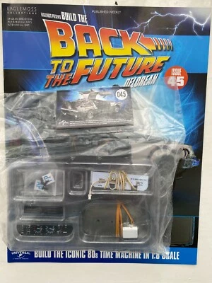 1:8 SCALE EAGLEMOSS BACK TO THE FUTURE BUILD YOUR OWN DELOREAN ISSUE 45 COMPLETE - Image 1 of 2