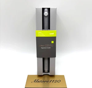 Mitsubishi Uniball Zento Signature Model 0.38mm Silver Roller Ball ink Black NEW - Picture 1 of 14