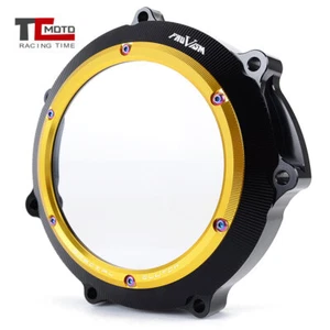 Engine Clear Clutch Cover Guard For Yamaha WR450F WR 450F 2003-2015 2014 2013 12 - Foto 1 di 9