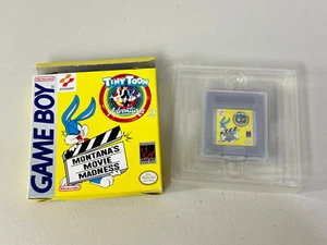 Tiny Toon Adventures 2: Montana's Movie Madn (Nintendo Game Boy) w/Box Authentic - Picture 1 of 16