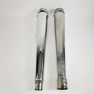 DNA Harley-Davidson 17-23 Touring Cromo 4" Megáfono Silenciadores Escape Foto 1 de 4