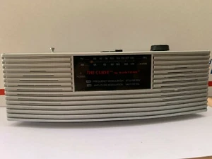 AM/FM RAIDIO PORTATILE, LA CURVA DI SUNTONE NUOVO/colore grigio chiaro - Foto 1 di 3
