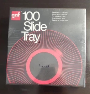 GAF Rototray 100 Photo Slide Tray 2X2 Slides GAF & Sawyer projectors NEW SEALED - Picture 1 of 1