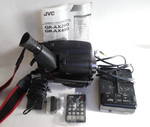 JVC GR-AX460 Compact VHS-C Video Camcorder Tested & Working. Excellent. - Picture 1 of 10