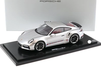 1:18 Spark Porsche 911 992 Turbo Sonderwunsch First Turbo Argento WAP DEALER - Immagine 1 di 4