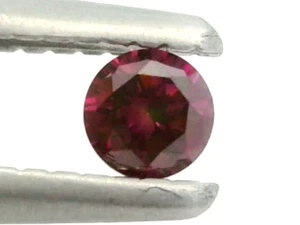 0.08Ct GORGEOUS ! NATURAL FANCY PURPLE PINK DIAMOND FROM ARGYLE - Picture 1 of 7