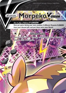 Morpeko V-Union - SWSH287 [SWSH: Sword &amp; Shield Promo Cards] SWSH287 NM - Picture 1 of 1