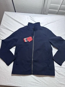 32 Degrees Heat Jacket Mens Medium Blue Activewear Lightweight Full Zip New - Picture 1 of 11