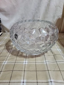 Fostoria Manganese Glass 2056 American Rose Bowl 1915-38 Made in USA 8" diameter - Picture 1 of 3