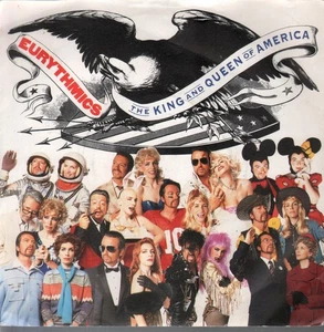Eurythmics King and Queen of America 7" vinyl UK Rca 1990 7" in pic sleeve DA23 - Picture 1 of 2