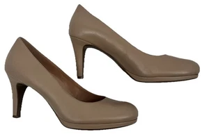 NEU Naturalizer N5 Contour Michelle hochhackige Damen-Lederpumps hautfarben Größe 7M klassisch - Bild 1 von 16