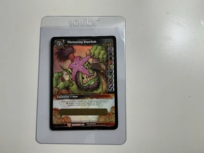 TCG Wow  Throwing Starfish - UNSCRATCHED LOOT World of Warcraft - In Game Item  - Image 1 of 3