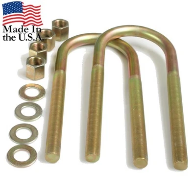 60-72 Chevy GMC C-10 / C-20 Truck Rear 10" U Bolts Kit - Coil Spring Rear End PR - Image 1 of 4