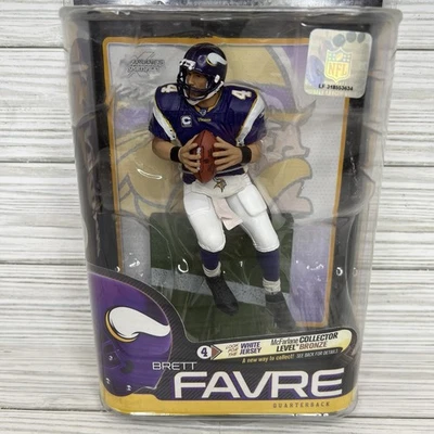 Nueva estatuilla McFarlane Brett Favre #4 Minnesota Vikings NFL serie 23 envío rápido Foto 1 de 4