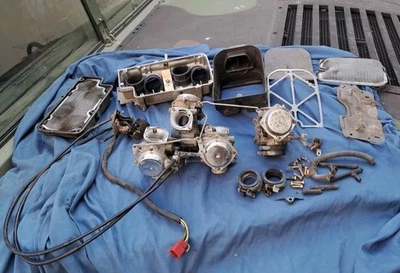 Juego de carburador de filtro de caja de aire y carburador Sabre 1984 para VF700S 700cc V4 Foto 1 de 4