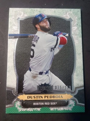 DUSTIN PEDROIA BOSTON RED SOX 2021 TOPPS MUSEUM COLLECTION #73 GREEN 75/250 — 第 1/4 张图片