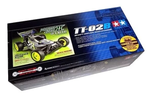 TAMIYA EP RC Car 1/10 PLASMA EDGE II Gun Metal TT02B with ESC 47446 - Picture 1 of 5