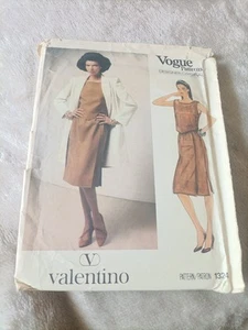 Vogue Designer Pattern #1324 Valentino Jacket, Top, Skirt Size 10 - P10 - Picture 1 of 5
