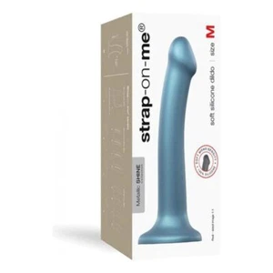 Strap On Me Flexible Dildo - Metallic Blue - Picture 1 of 1