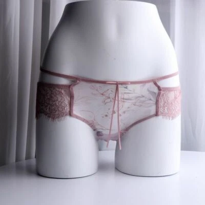 3pack Womens Panties Knickers Cute Underwear Sheer Hotwife Sexy Bottoms Bikinis - Image 1 of 4