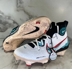 Botines de béisbol Nike Alpha Huarache Air NXT de metal para hombre talla 7 blancos nuevos FZ7343-103 - Imagen 1 de 13