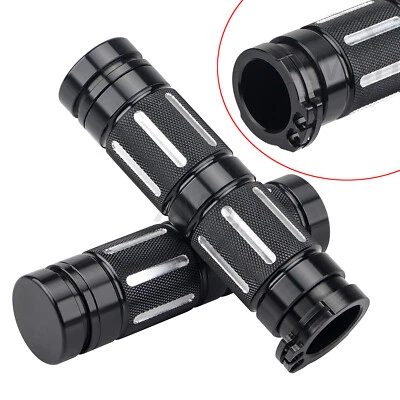1Inch Motorcycle Handle Bar Hand Grips For Harley Sportster Dyna Softail Touring Foto 1 de 4