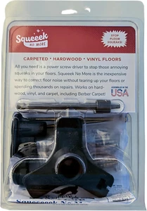 Squeaky Floor Repair Kit for Carpet, Hardwood, Vinyl Floors & Stairs - Picture 1 of 12
