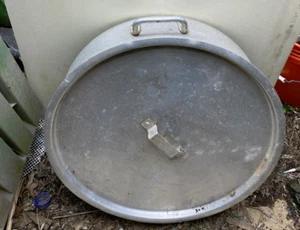 Aluminum Brazier 20” X 20” X 5 1/2” Made In Korea winco free shipping - Picture 1 of 6