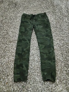 Levis Jeans Boys Youth 14 (Actual 26x24) Green Camo Jogger Stretch Waist Denim - Picture 1 of 11
