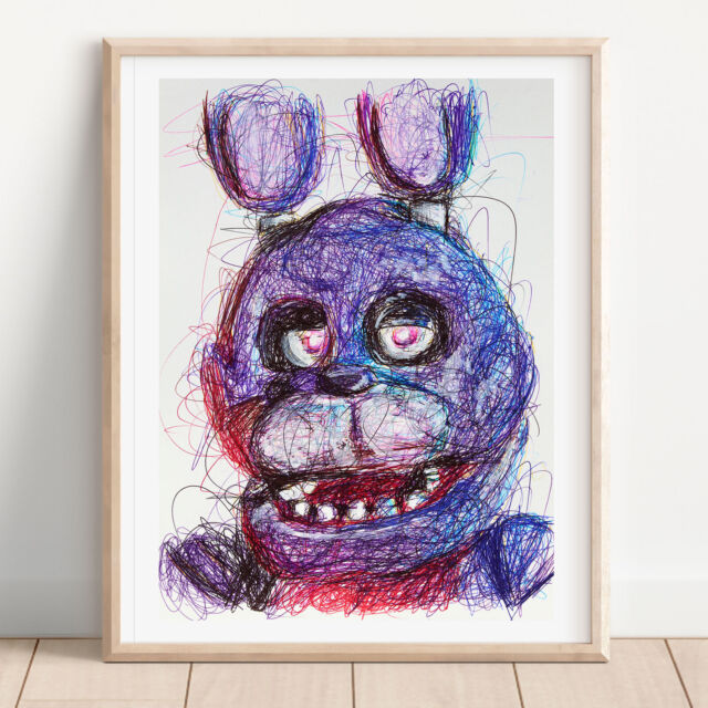 Nightmare Pepe Freddy Fnaf Poster for Sale by Mino Shop