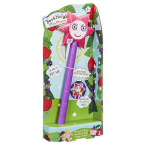 Ben & Holly's Magical Little Kingdom Sparkle Spell Electronic Wand Lights Sounds - Picture 1 of 6