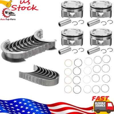 For (2011-2015) Chevy Cruze 1.4L STD Main Rod Bearings + Pistons + Piston Rings - Image 1 of 4