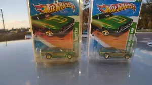 HOT WHEELS 2011 SUPER AND REGULAR TREASURE HUNT 1971 MUSTANG FUNNY CARS SEALED - Bild 1 von 8