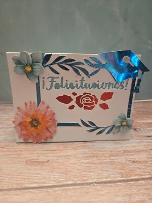 Handcrafted Spanish Graduation Greeting Card - Image 1 of 2