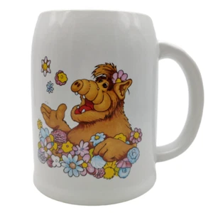 Vintage ALF Krug Mug Bierkrug 0,5L Tasse Becher 80er Alien Productions (C) 1988 - Bild 1 von 7