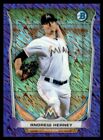 2014 Bowman Chrome Bowman Scout Top 5 Mini Purple Refractor #BMMM1 Andrew Heaney